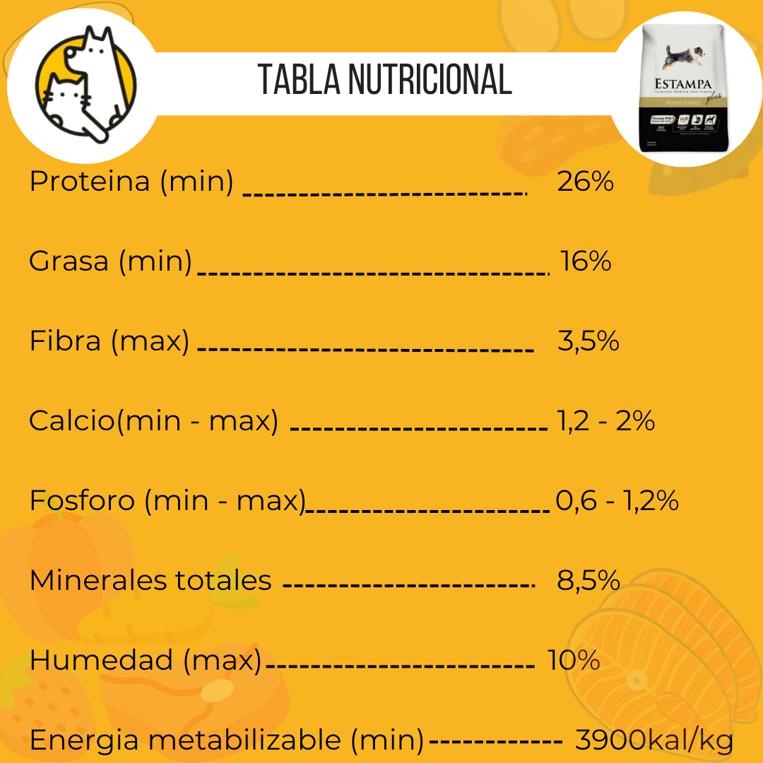 estampa plus Tabla